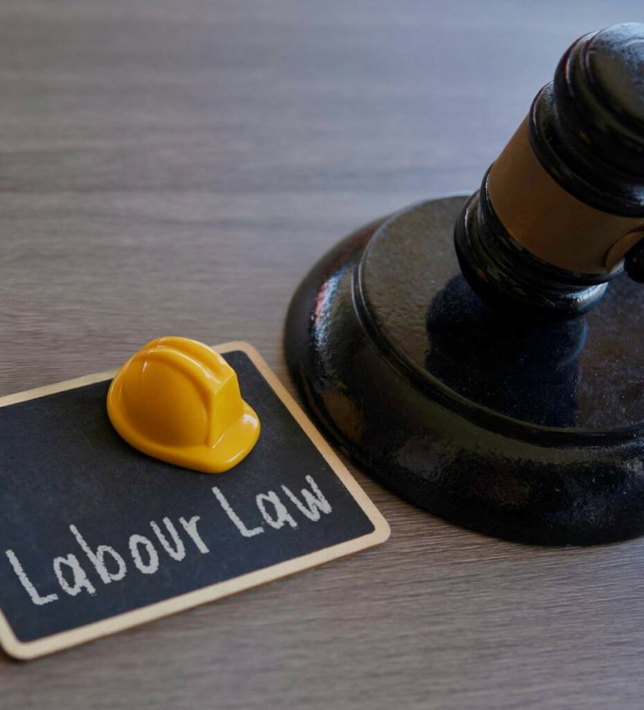 HR consultant discussing workplace policies