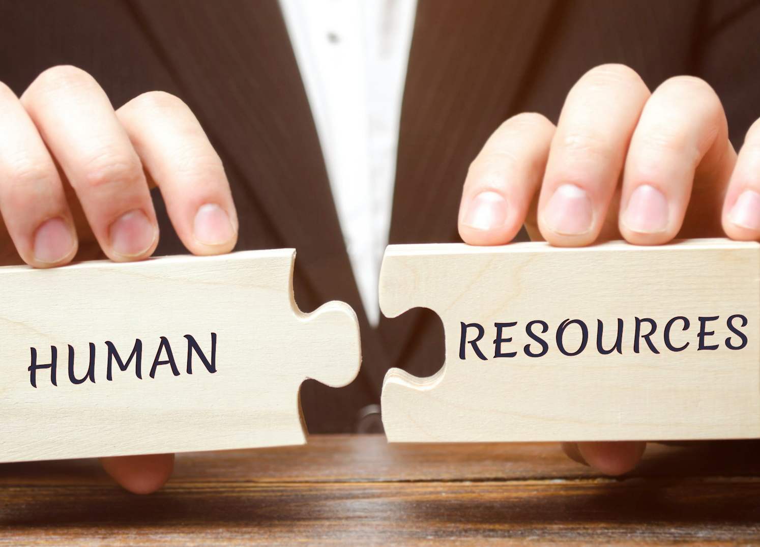 Recruitment specialist reviewing resumes